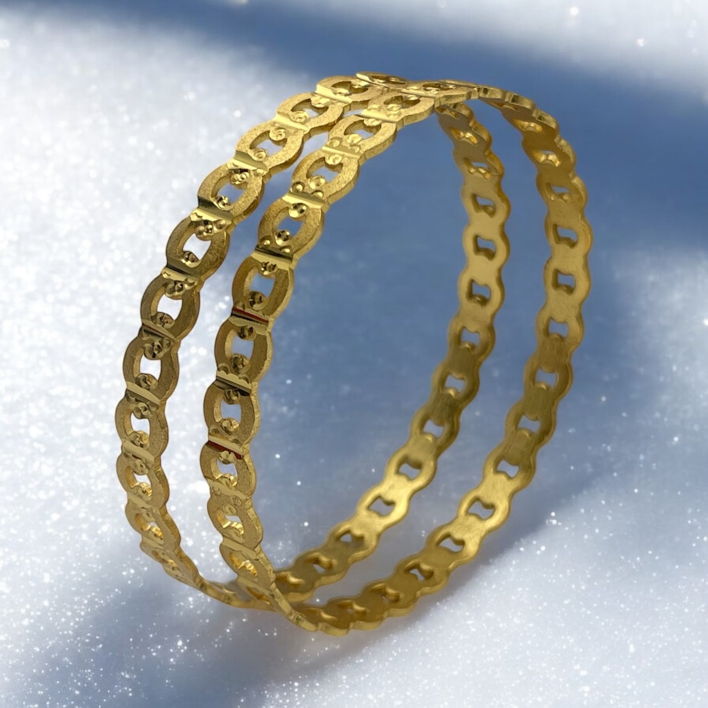 💛"Bandhan Jodi" 18K Bangles💛