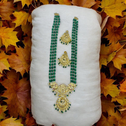 💚 "Vanya" Kundan Heritage Necklace Set 💚