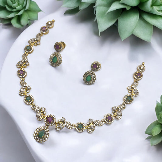 ✨"Latika Mayur" Necklace Set✨