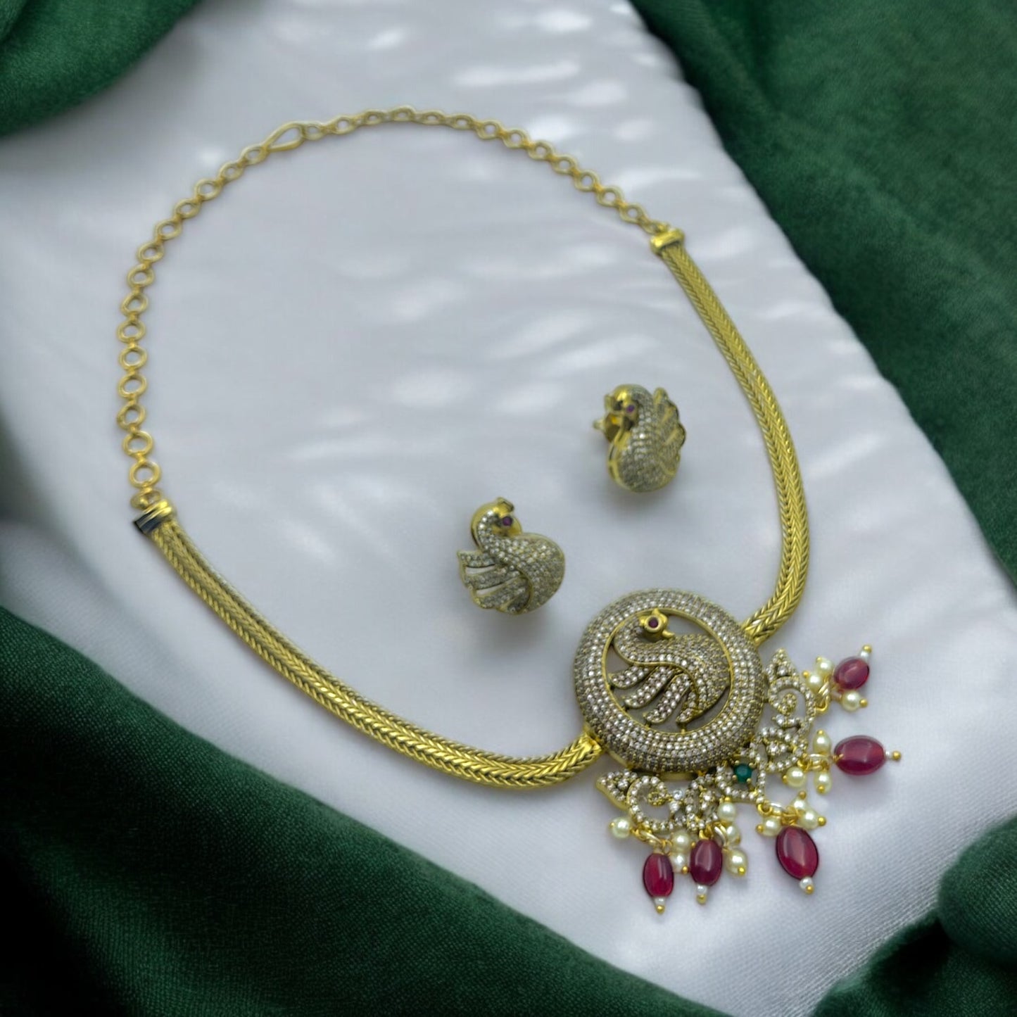 ✨"Hamsa Jyoti" Necklace Set✨