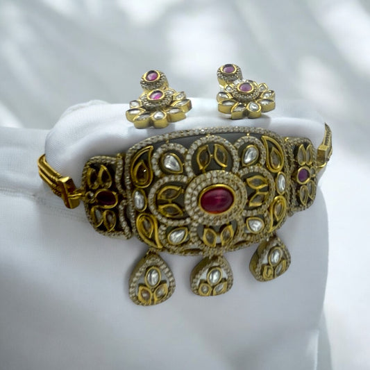 Hyderabad Heritage Necklace Set