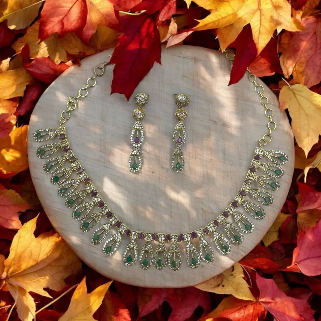 Majestic Necklace and Earrings Set