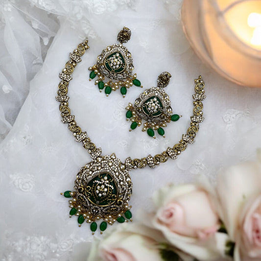 ✨ "Pracheen Ratna" Necklace Set ✨