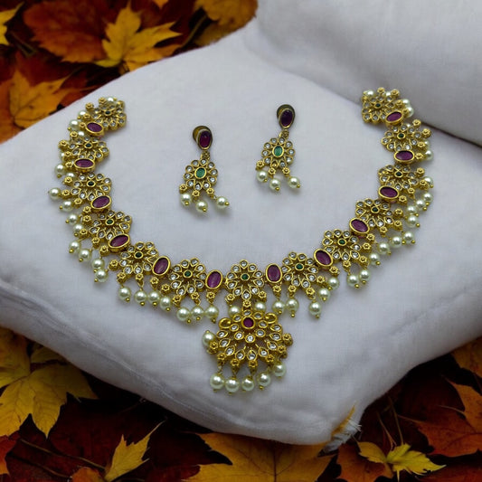 Noor Mahal Necklace Set