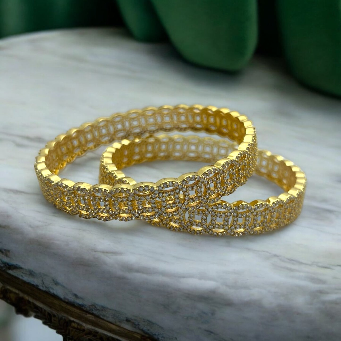 Maharani Mesh Bangle Set