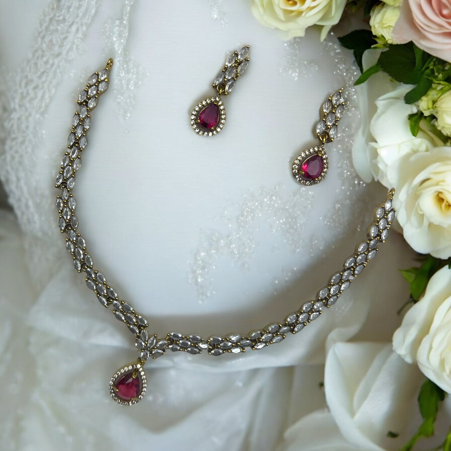 ✨ "Laal Mani" Necklace Set ✨