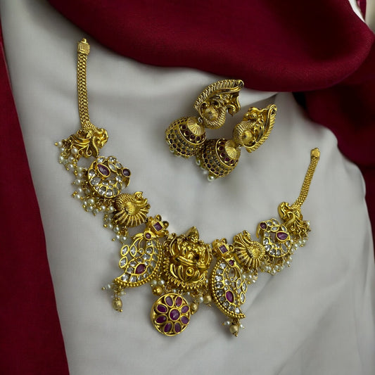 ✨"Divya Kothai" Necklace Set