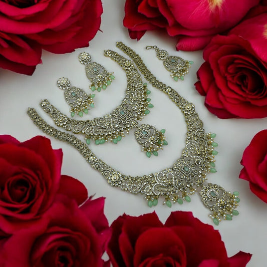 π"Mughal Majesty" Necklace Setπ
