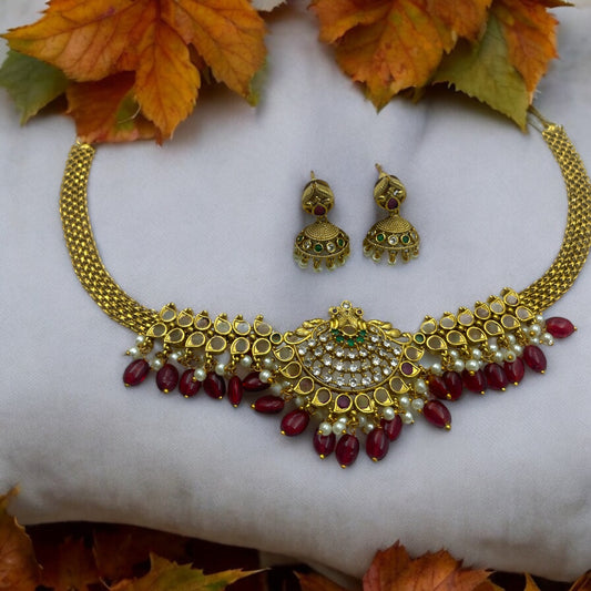 ✨"Raktima Sundari" Necklace Set✨