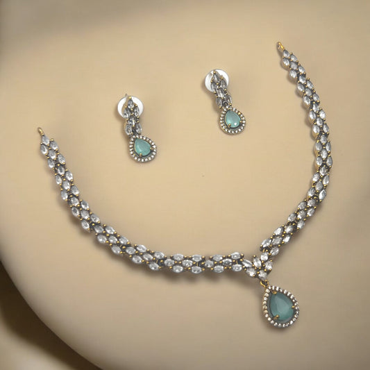 ✨ "Shwet Harita" Necklace Set ✨