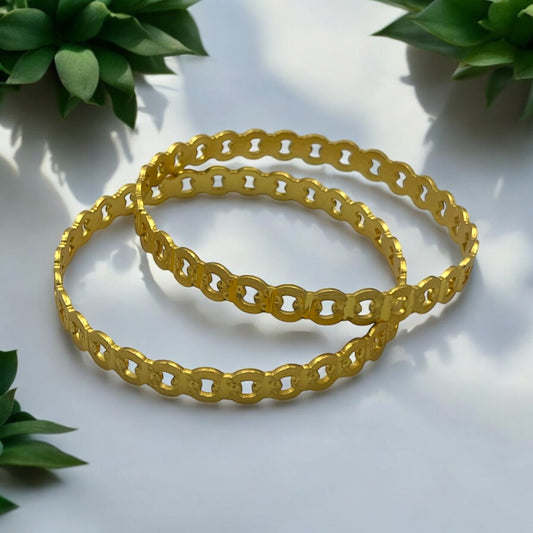 π"Bandhan Jodi" 18K Banglesπ