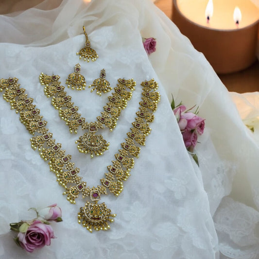 ✨ "Rajsi Shringar" Necklace Set