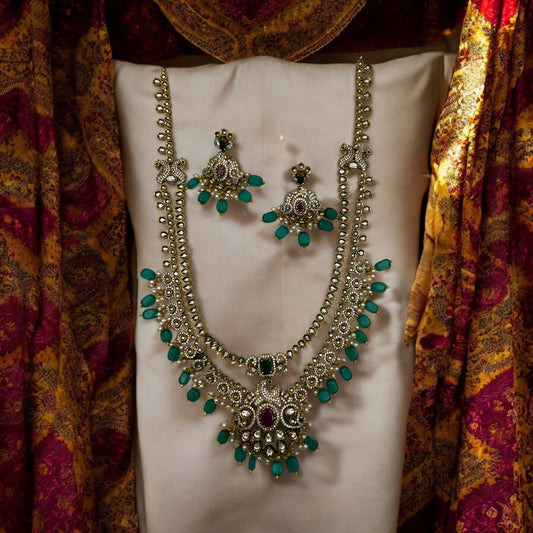 💚"Mughal Royalty" Necklace Set✨