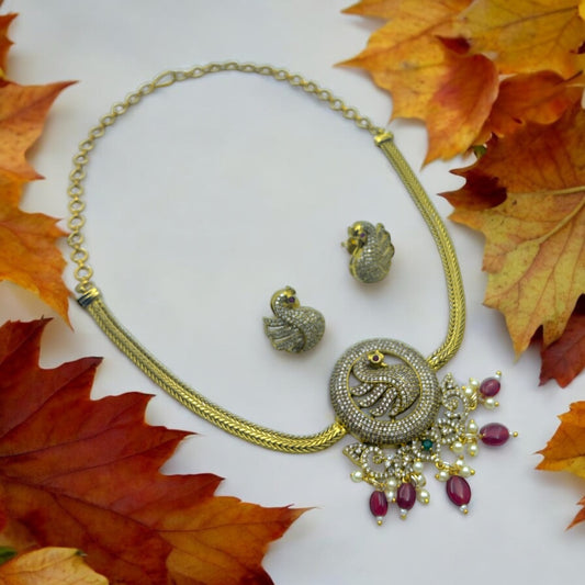 ✨"Hamsa Jyoti" Necklace Set✨