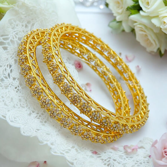 Pushpika Floral Bangle Set