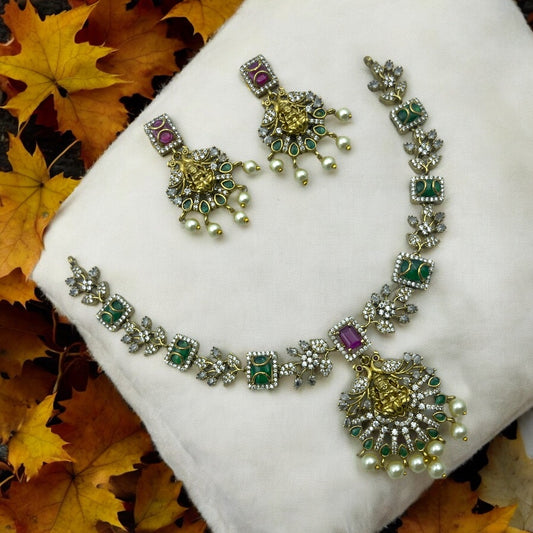 🌸 "Devi Ratna" Necklace Set 🌸