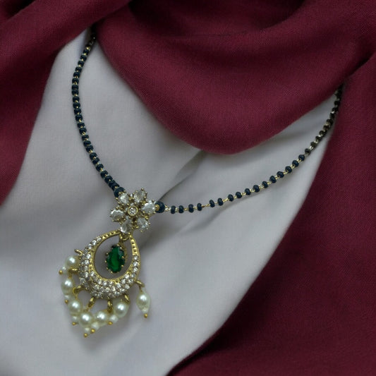 💚"Emerald Radiance" Mangalsutra✨