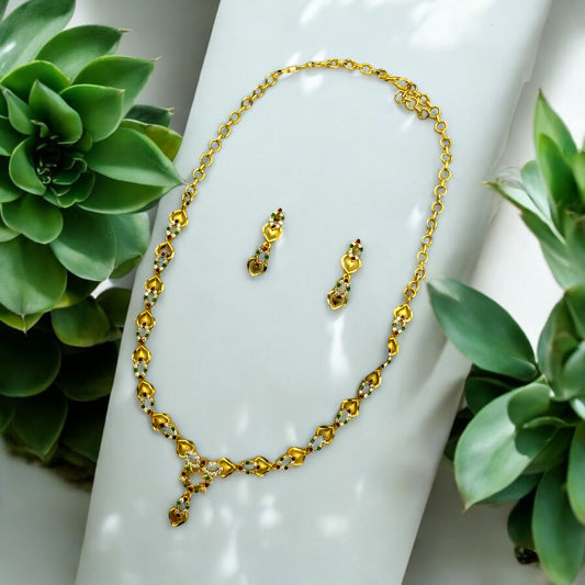 🌿 "Vasantika" Necklace Set 🌿