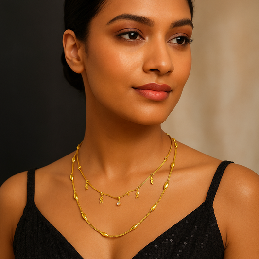 π«π "Layered Charms" Necklace π«π