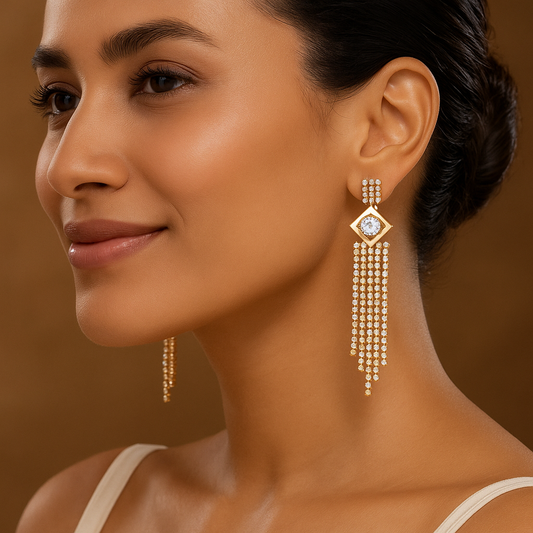 π«π "Prismatic Fringe" Earrings π«π