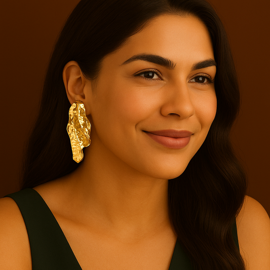 ๐ "Gilded Abstract" Earrings๐