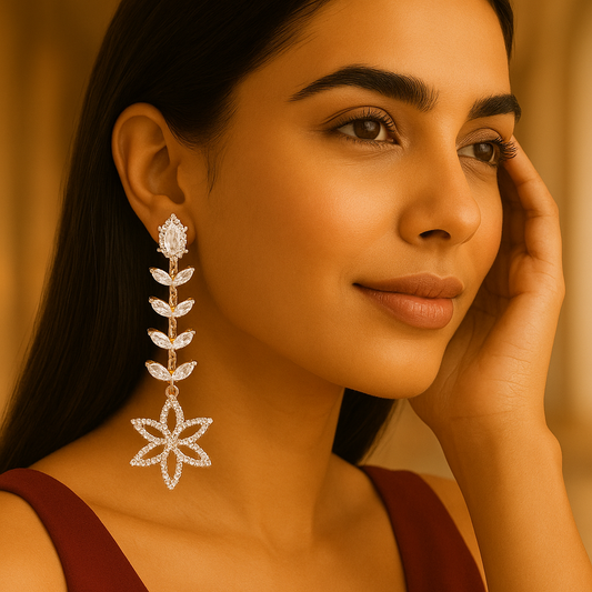 β¨π€ "Starlight Cascade" Earrings π€β¨