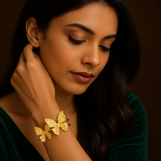 🦋 "Golden Flutter" Bracelet 🦋