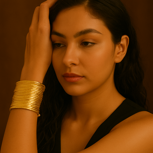 🌟 "Gilded Coil" Bracelet 🌟