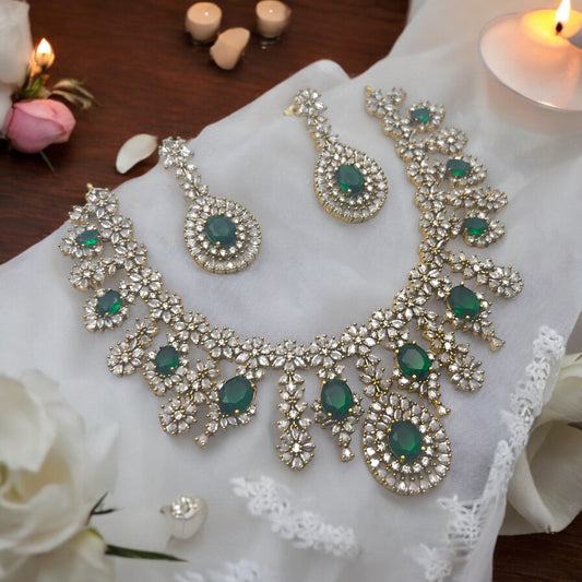 ✨ "Harita Shweta" Necklace Set