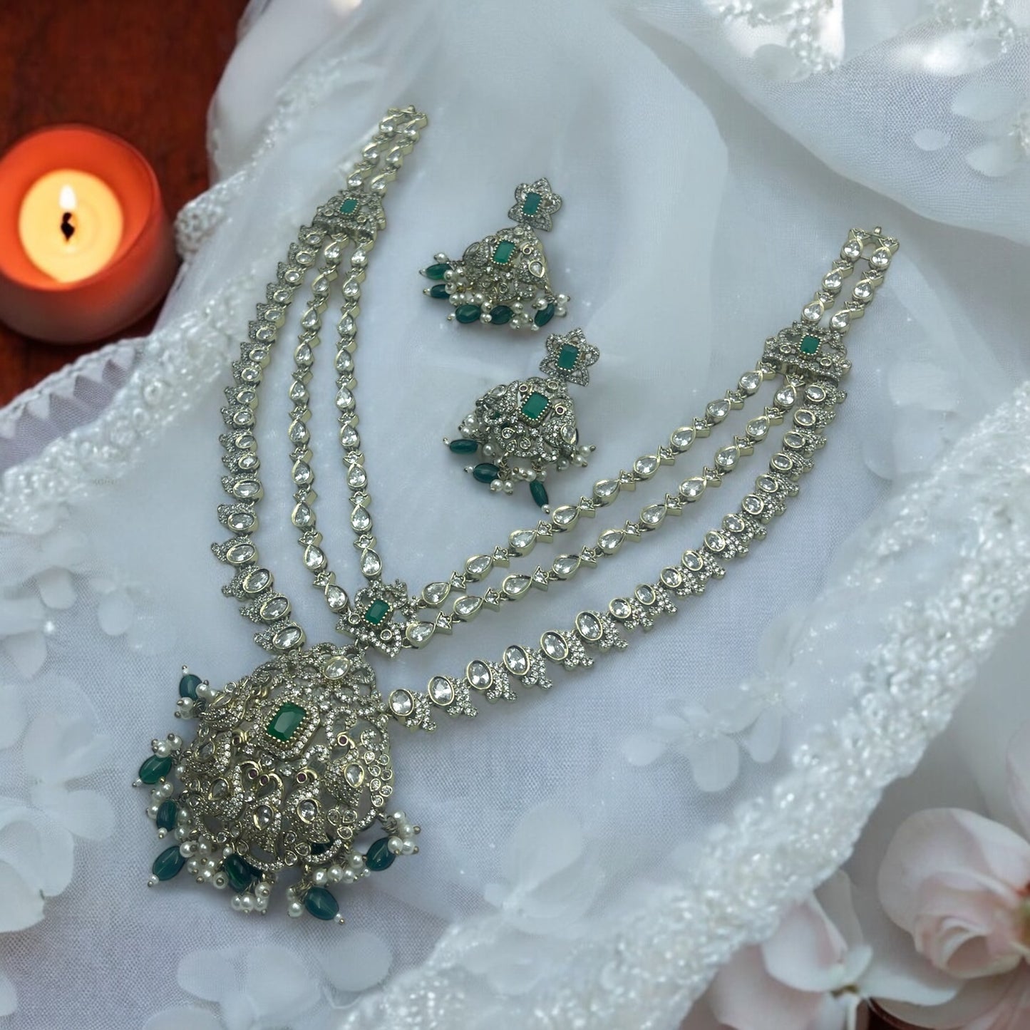 Royal Zircon Necklace Set