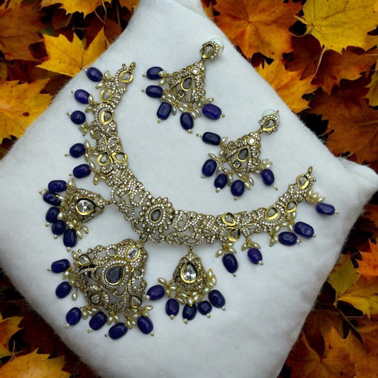 ✨ "Neel Kamal" Necklace Set ✨