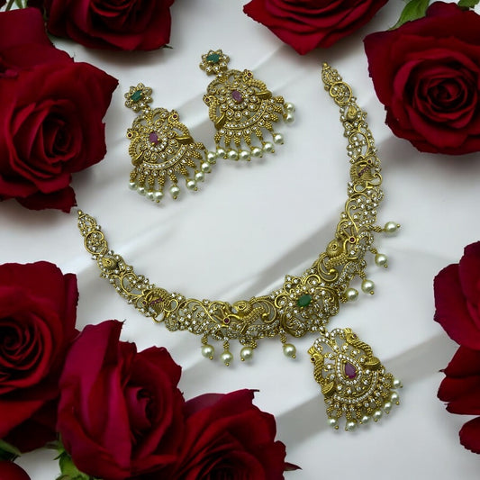 🌟 "Jyoti Ratna" Necklace Set 🌟