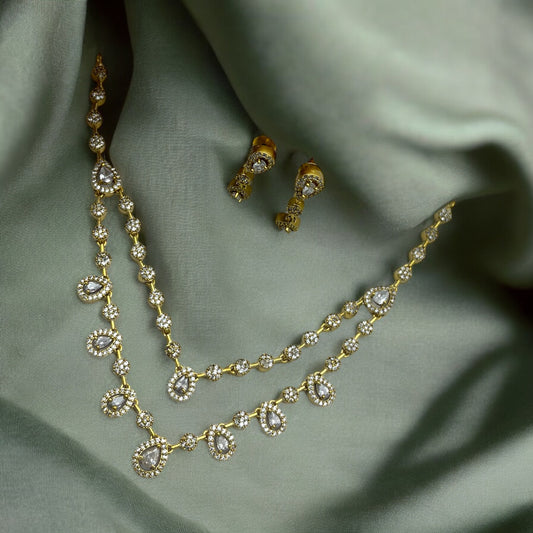 Pranitha Layered Necklace Set