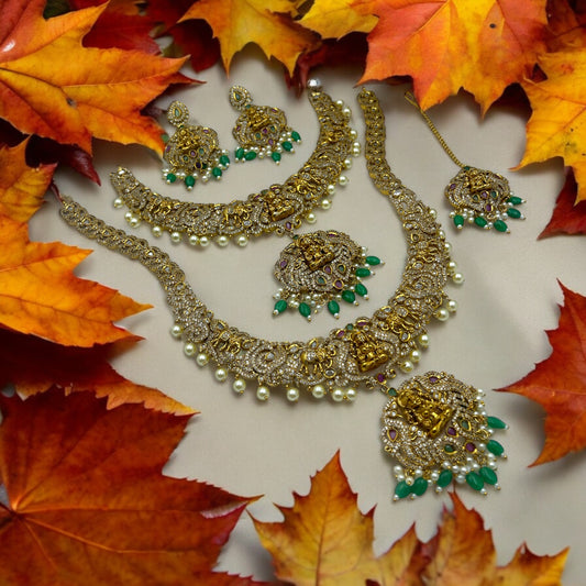 π"Treasure Lakshmi" Necklace Setπ