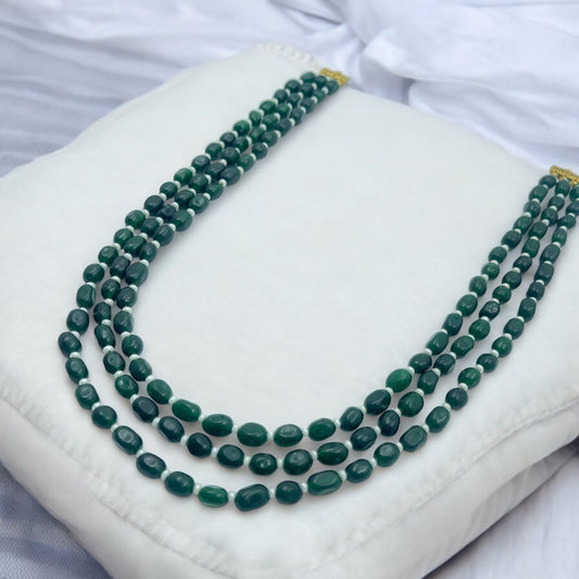 💚"Emerald Layered" Necklace✨