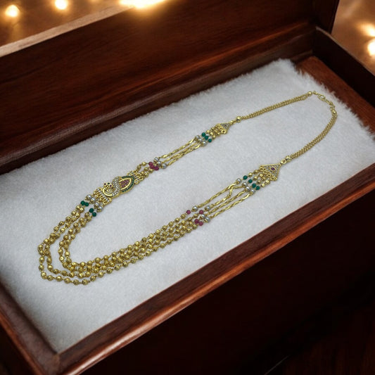 🌸 "Peacock Royale" Necklace 🌸