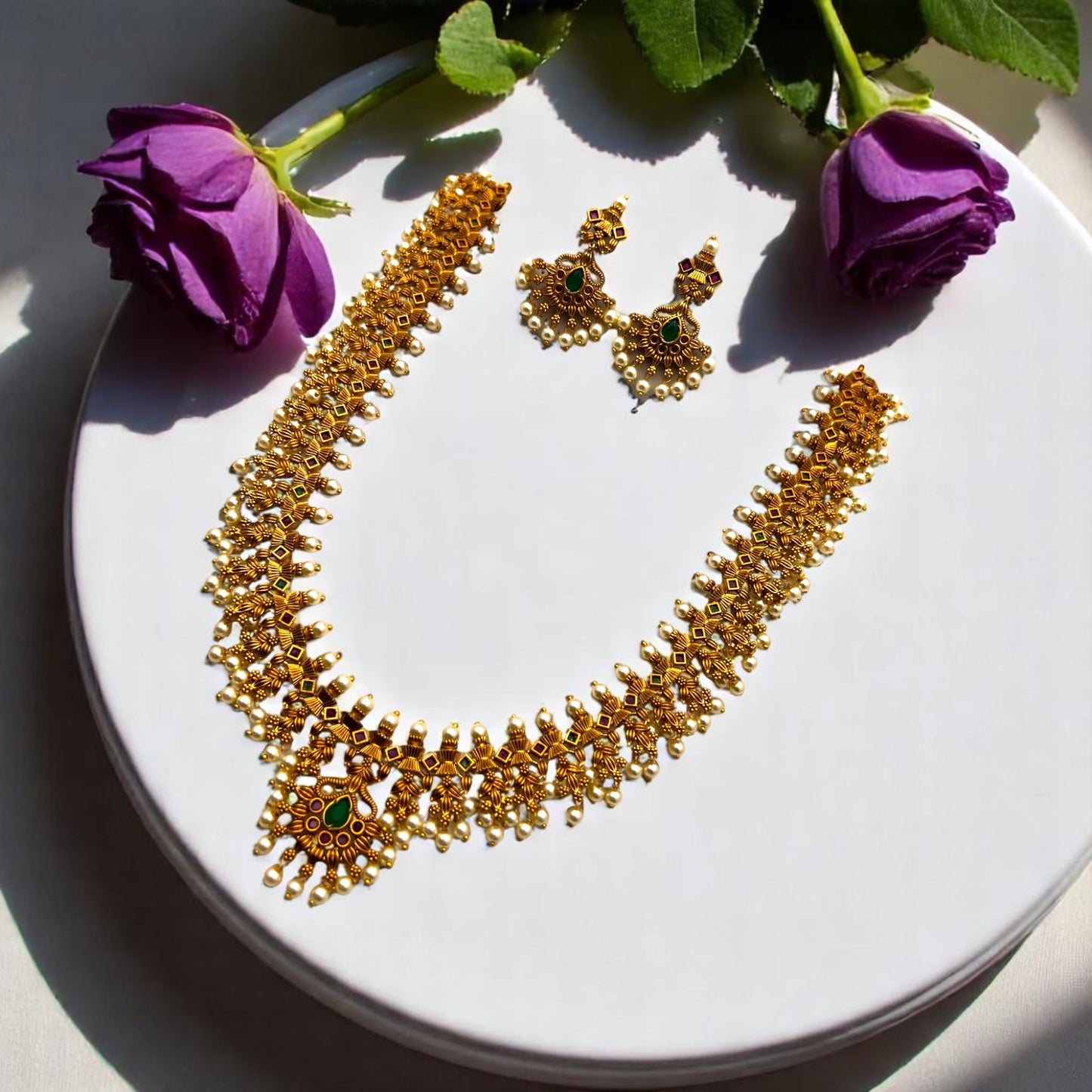 🌿 "Harita Ananta" Necklace Set 🌿