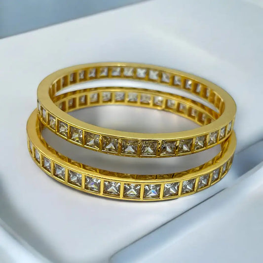 Royal Gleam Bangle Set