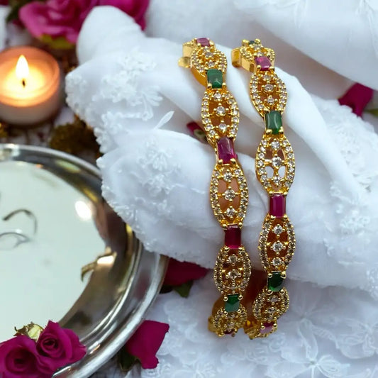 Royal Gems Bangle Set