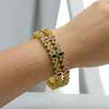 💖💚✨ "Vasundhara Kangan" Gold Bangle Set ✨💚💖