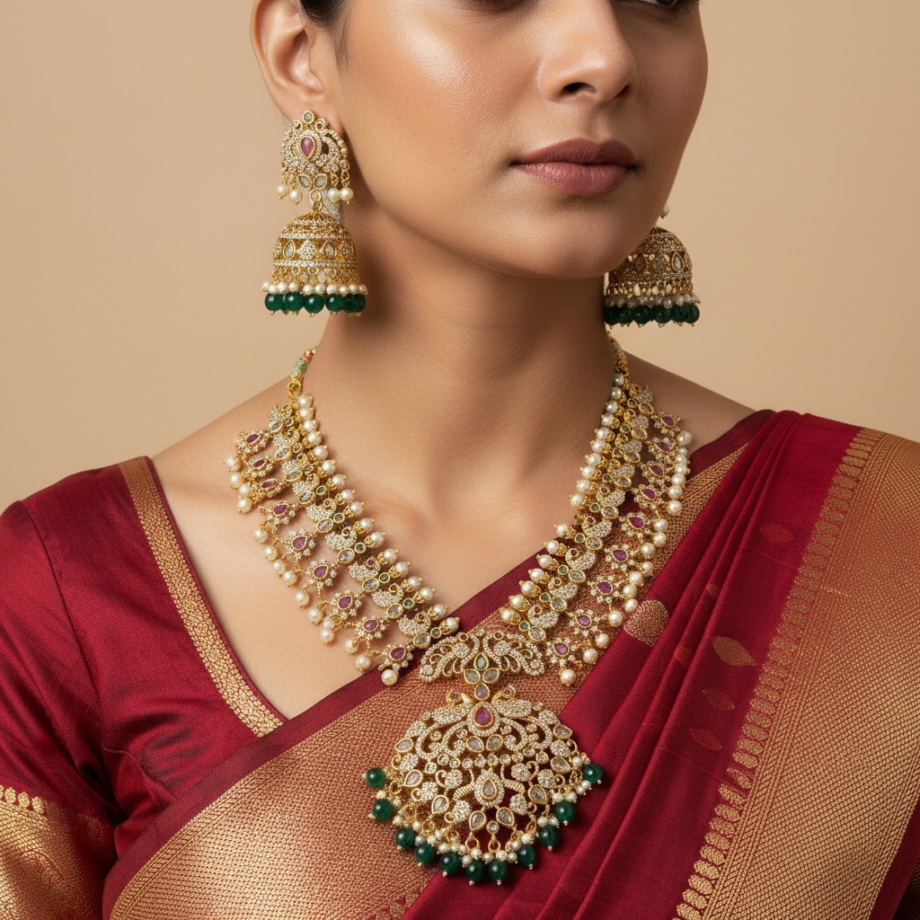 Rajkumari Mohini Necklace Set