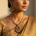 ✨ "Navratna Prabha" Necklace Set