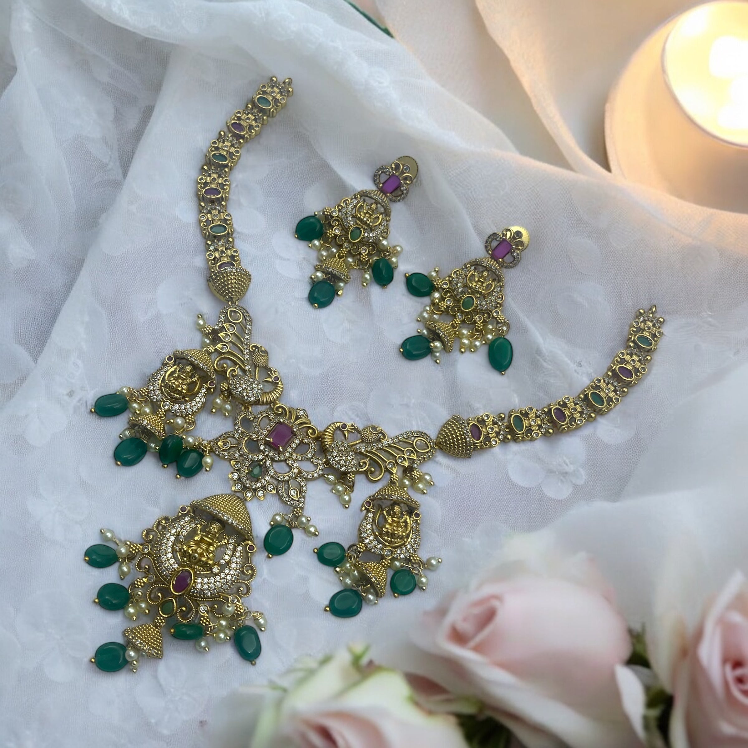 Temple Treasure Necklace Set