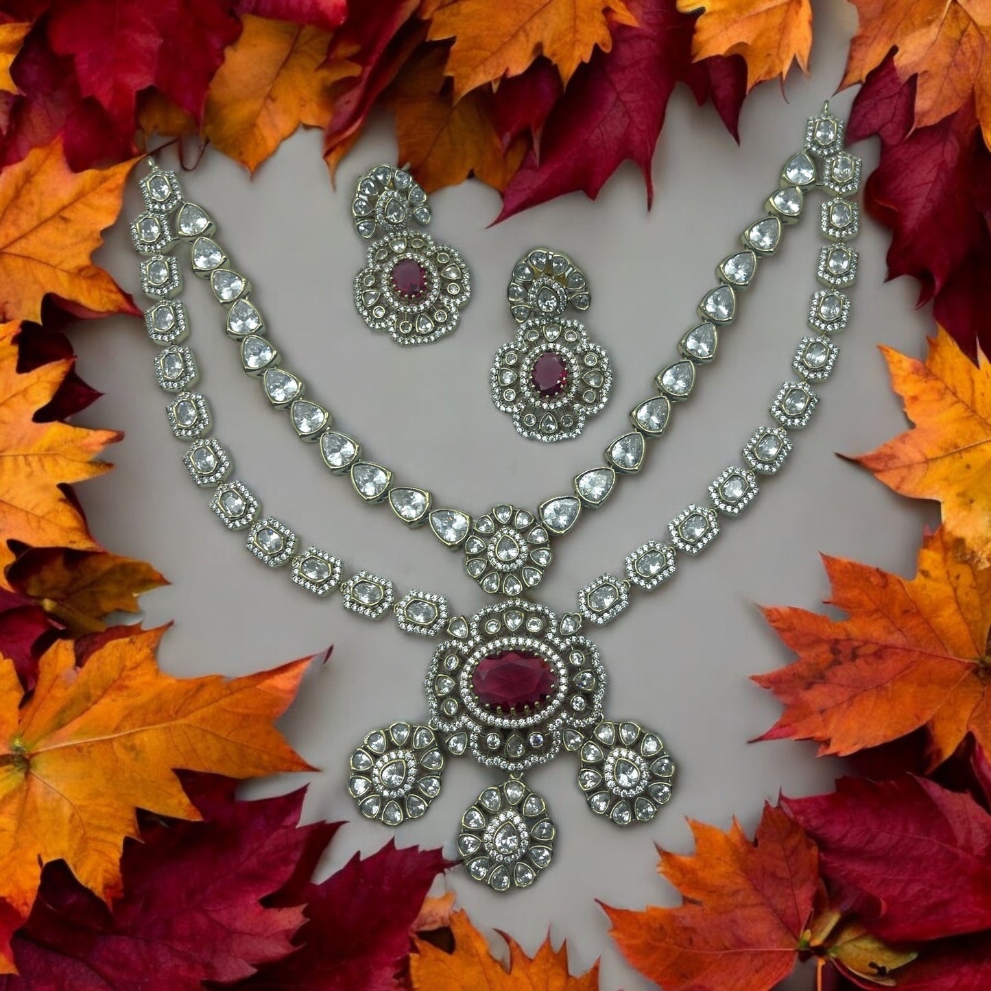 Royal Kundan Necklace Set