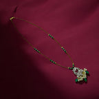 Invisible Emerald Pendant Necklace