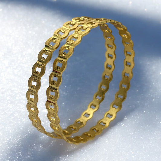 💛"Bandhan Jodi" 18K Bangles💛