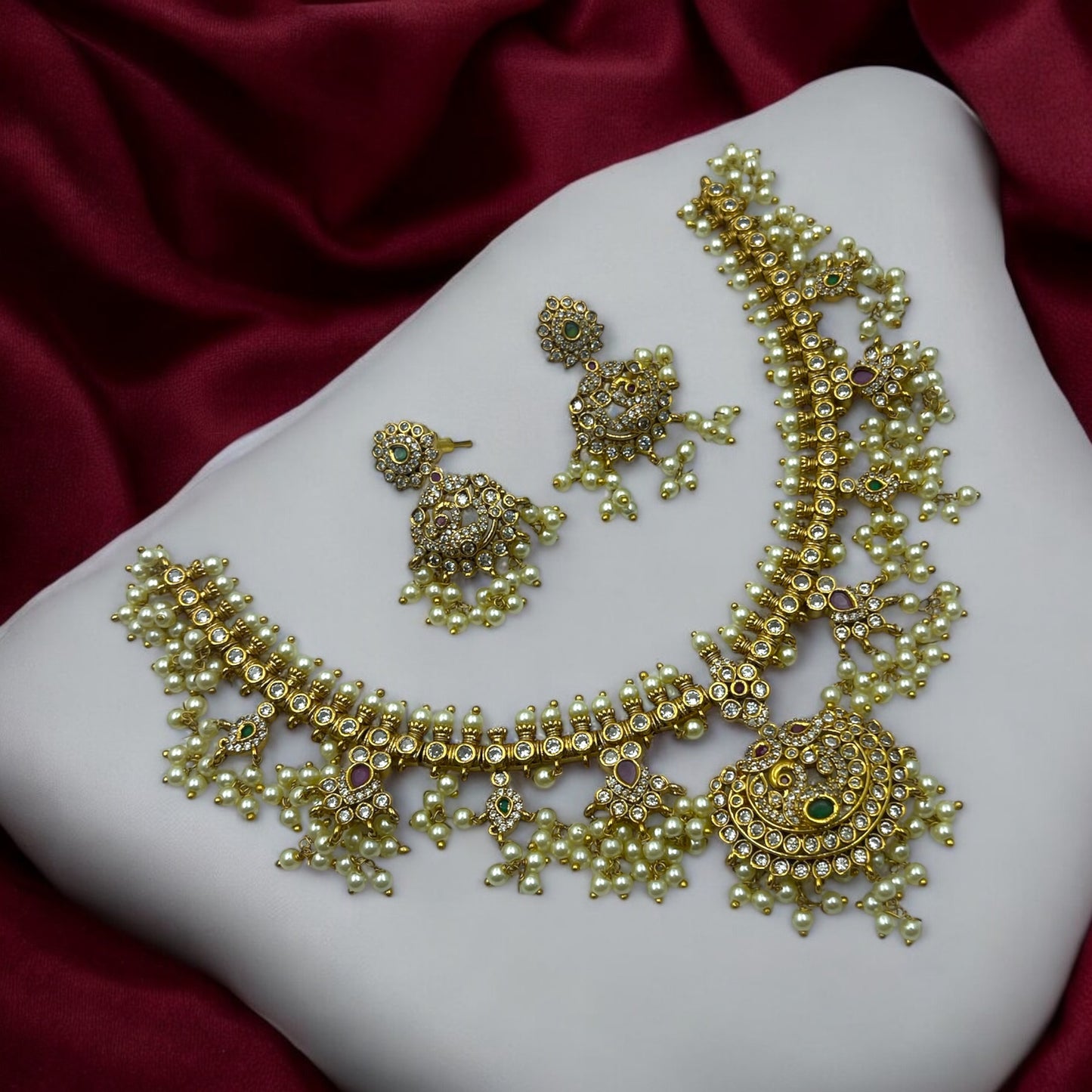 ✨"Navya Pracheen" Necklace Set