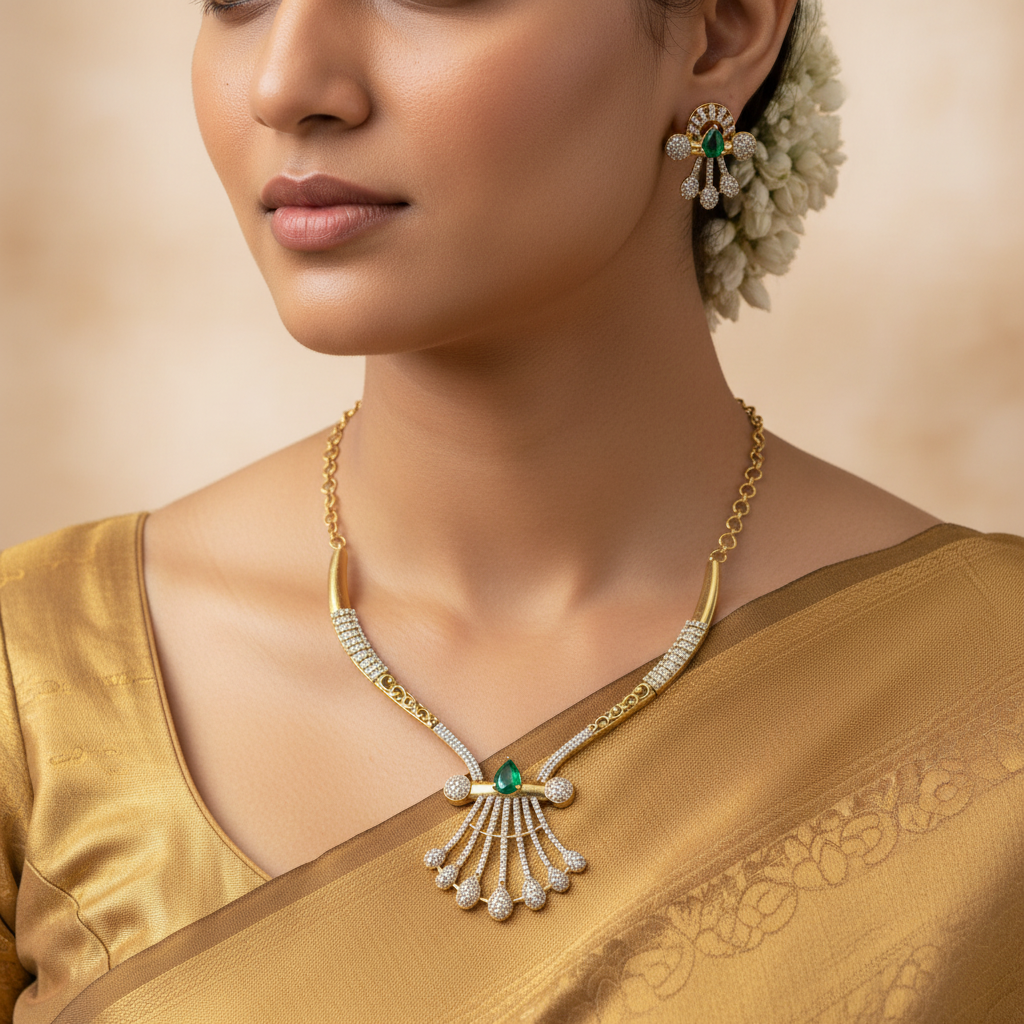 💚 "Zoya" Radiance Necklace Set 💚