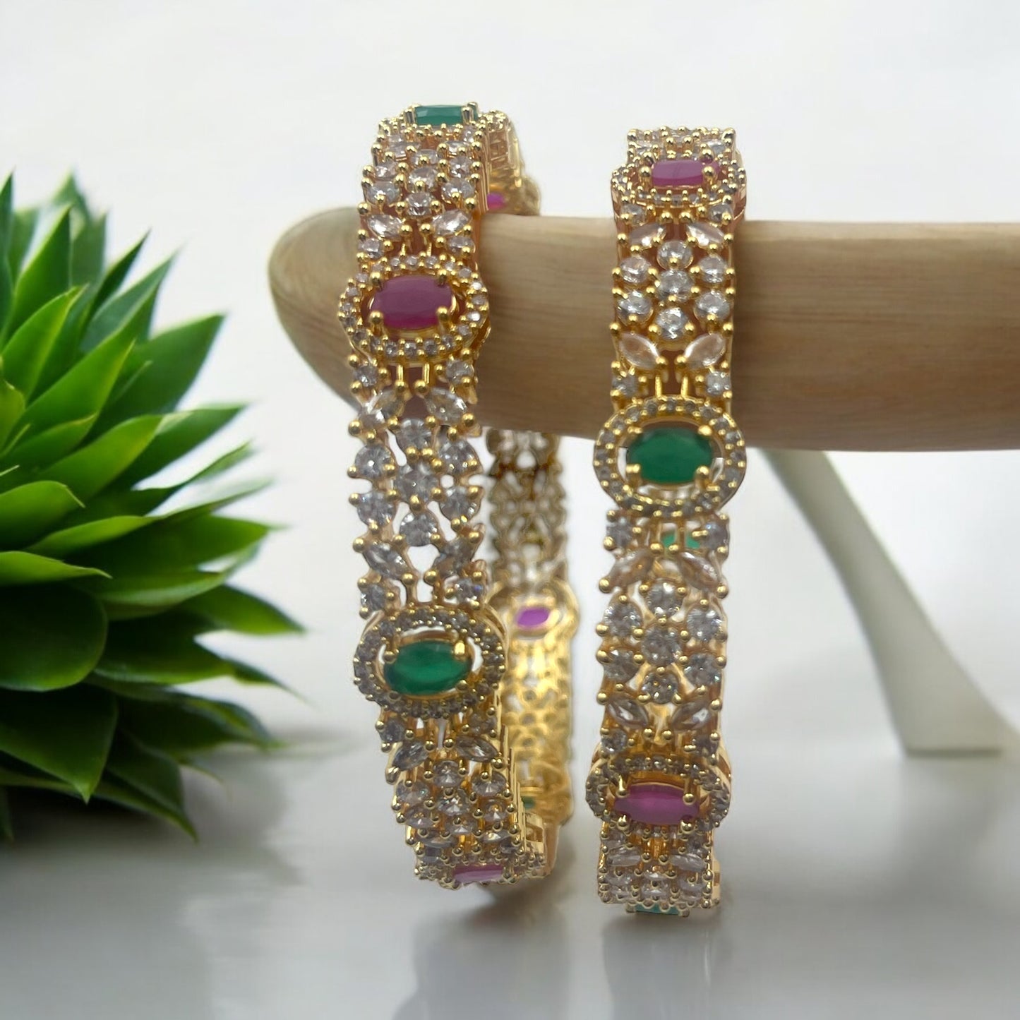 Rani Ratna Bangle Set