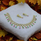 Heart Charm Necklace Set